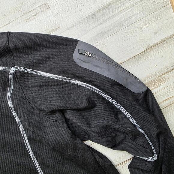 Ping Sensorcool 1/4 zip Mens XL Performance Golf Long Sleeve Black (logo) - Picture 4 of 8